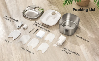SnoozeGroom: Automatic cat water fountain