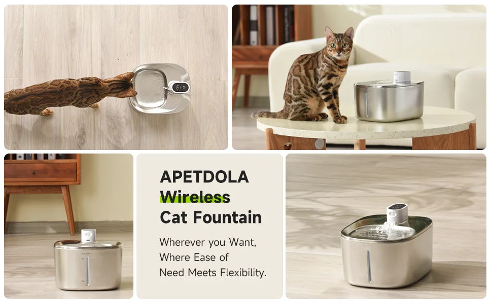 SnoozeGroom: Automatic cat water fountain