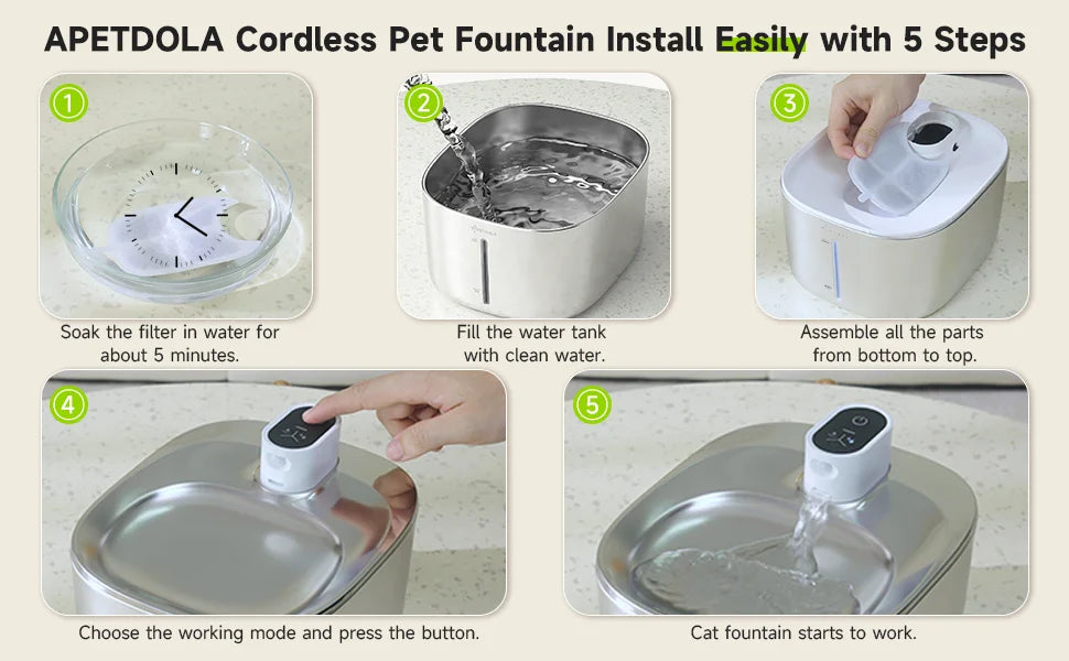 SnoozeGroom: Automatic cat water fountain
