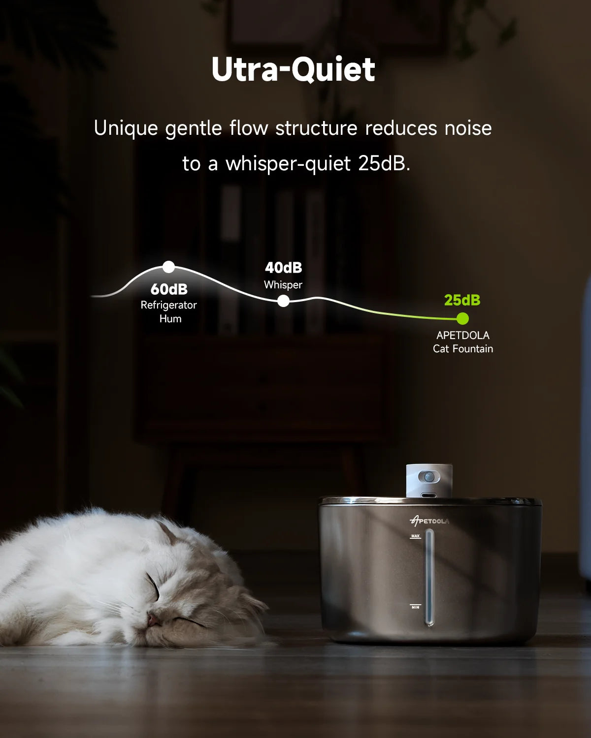 SnoozeGroom: Automatic cat water fountain