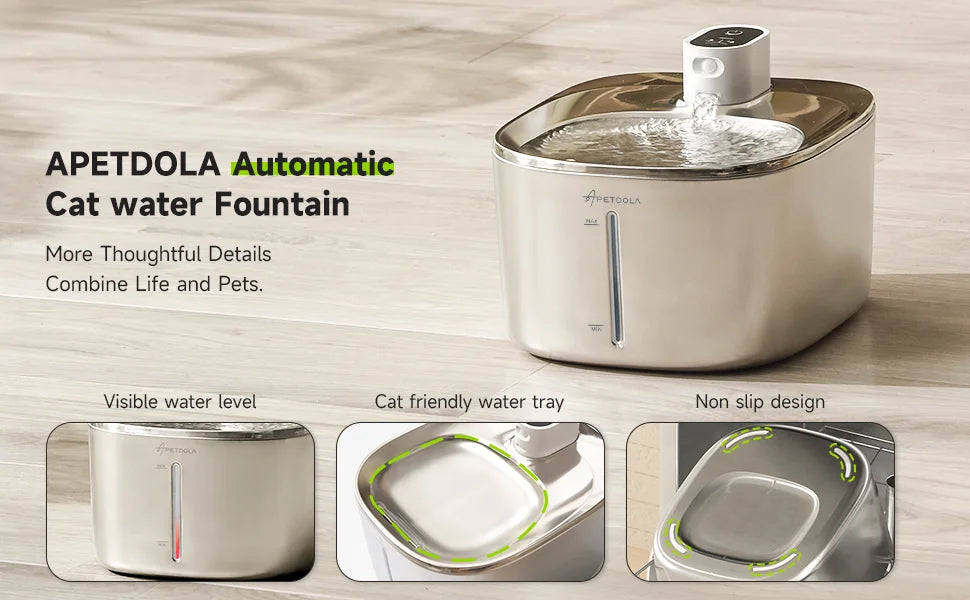 SnoozeGroom: Automatic cat water fountain