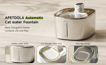 SnoozeGroom: Automatic cat water fountain