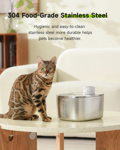 SnoozeGroom: Automatic cat water fountain